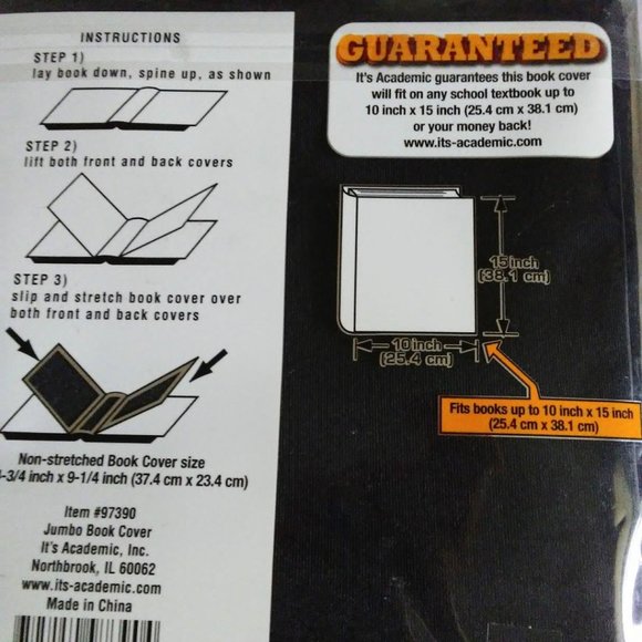 It's Academic 3 Jumbo Book Cover - Picture 2 of 5